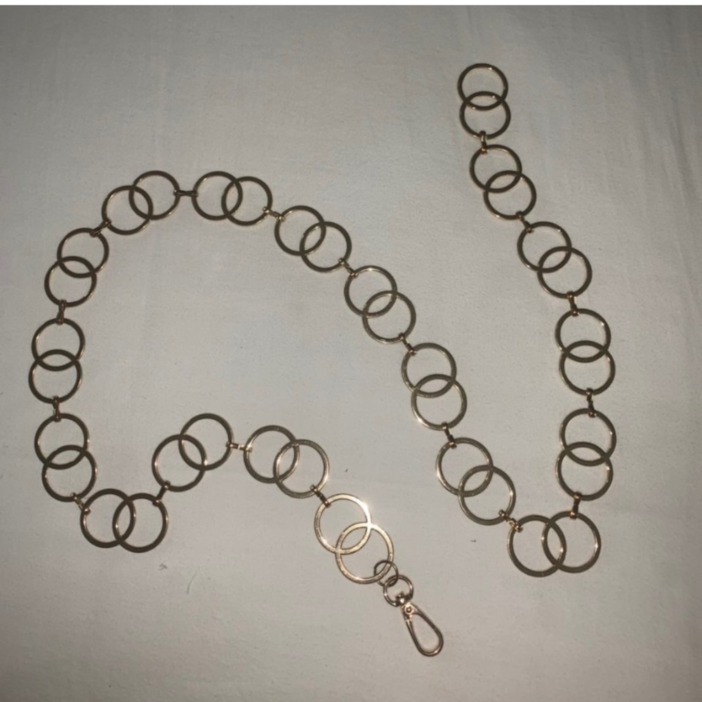 gold hoop belt